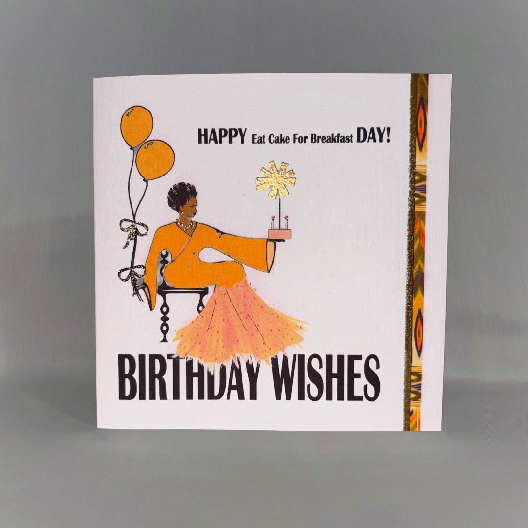 BIRTHDAY - FEMALE - EAT CAKE - Code 252