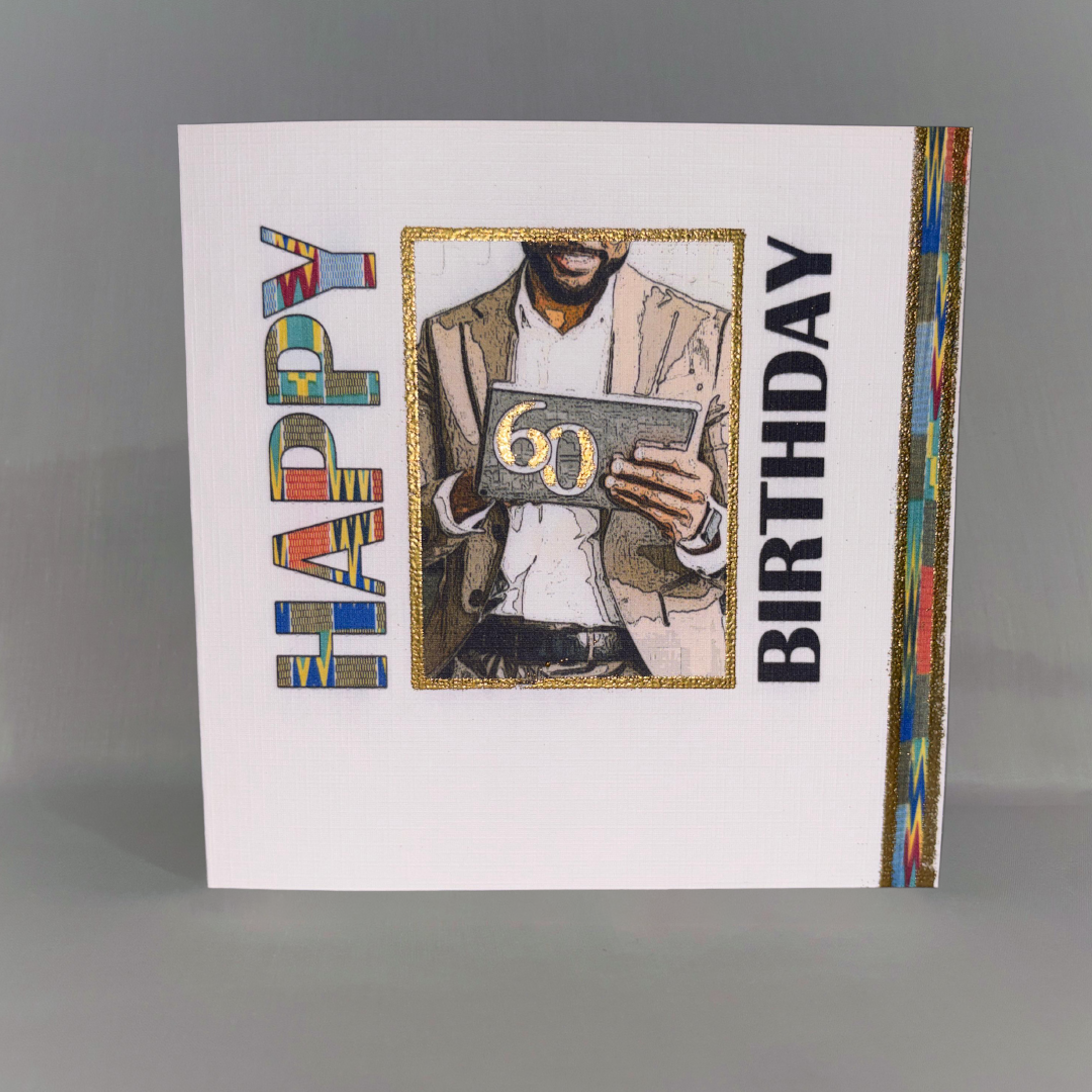 MILESTONE - BIRTHDAY - 60 - FOR HIM - Code 213