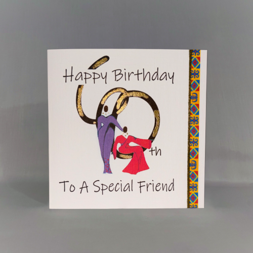 Female 60th Birthday Card